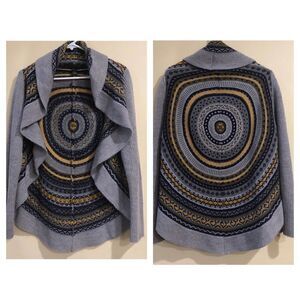 A. Giannetti Wool Blend Cardigan Sweater